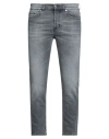Grifoni Man Jeans Black Size 30 Cotton, Elastane