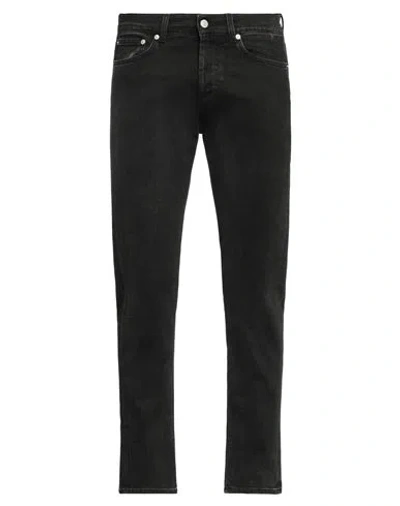 Grifoni Man Jeans Black Size 31 Cotton, Elastane