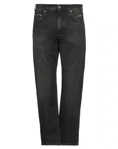 Grifoni Man Jeans Black Size 33 Cotton