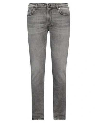 Grifoni Man Jeans Black Size 30 Cotton, Elastane