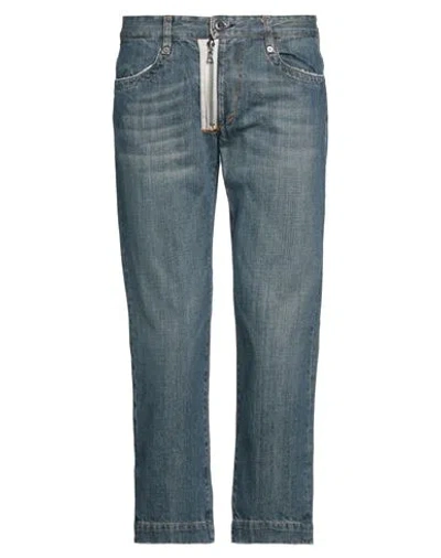 Grifoni Man Jeans Blue Size 30 Cotton
