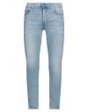 Grifoni Man Jeans Blue Size 32 Cotton, Elastane In Blue