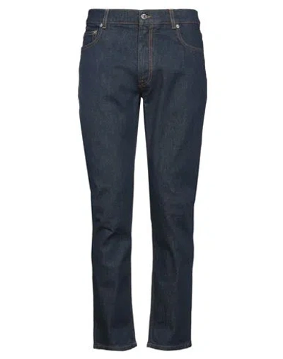 Grifoni Man Jeans Blue Size 32 Cotton, Elastane