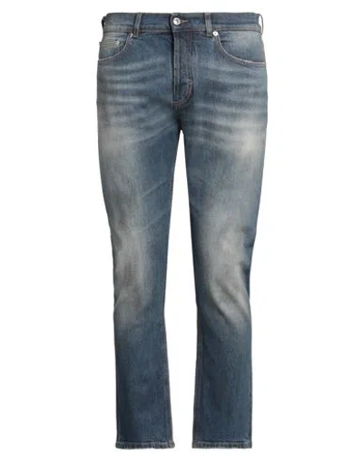 Grifoni Man Jeans Blue Size 34 Cotton, Elastane