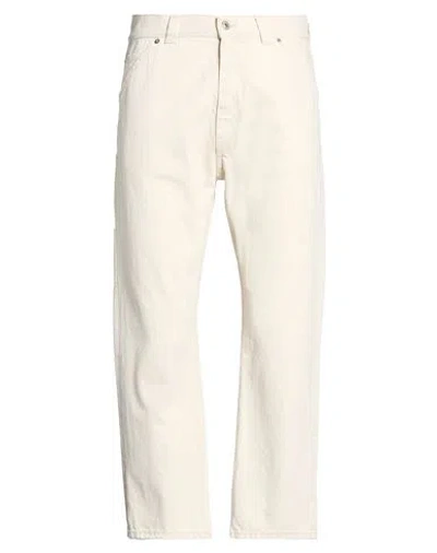 Grifoni Man Pants Beige Size 33 Cotton In Neutral