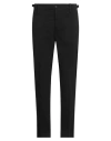 Grifoni Man Pants Black Size 34 Cotton, Elastane In Black