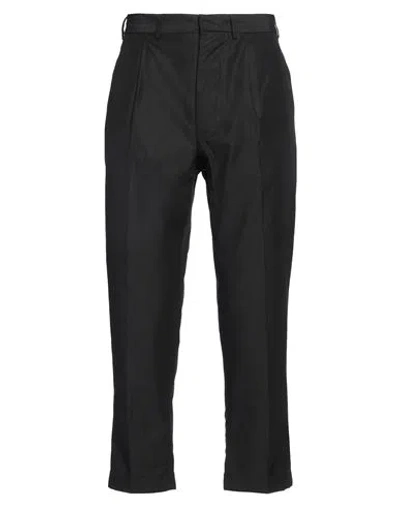 Grifoni Man Pants Black Size 32 Cotton, Polyamide