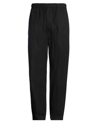 Grifoni Man Pants Black Size 34 Cotton In Multi