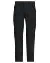 GRIFONI GRIFONI MAN PANTS BLACK SIZE 34 POLYESTER, VIRGIN WOOL, ELASTANE