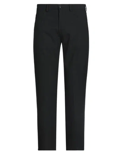 Grifoni Man Pants Black Size 34 Polyester, Virgin Wool, Elastane