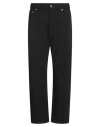 Grifoni Man Pants Black Size 34 Viscose, Polyamide, Elastane In Black