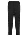 Grifoni Man Pants Black Size 36 Polyester, Virgin Wool, Elastane In Black