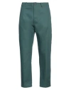 Grifoni Man Pants Dark Green Size 34 Cotton