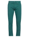 Grifoni Man Pants Green Size 33 Cotton, Elastane