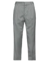 Grifoni Man Pants Grey Size 34 Virgin Wool In Grey