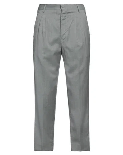 Grifoni Man Pants Grey Size 34 Virgin Wool