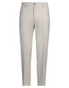 Grifoni Man Pants Grey Size 36 Virgin Wool, Elastane