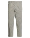 Grifoni Man Pants Grey Size 38 Cotton, Elastane