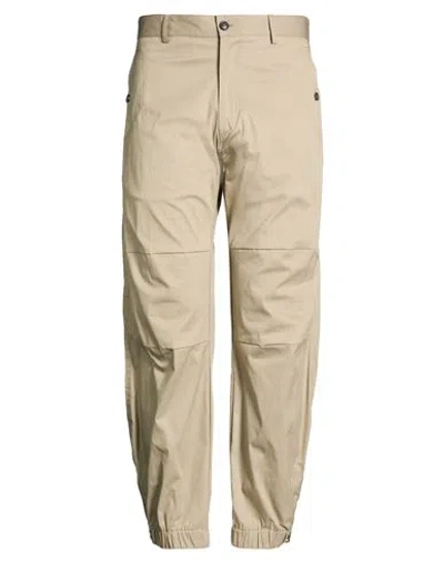 Grifoni Man Pants Khaki Size 34 Cotton, Polyamide, Elastane In Nude