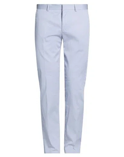 Grifoni Man Pants Light Blue Size 34 Cotton, Elastane
