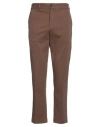 Grifoni Man Pants Light Brown Size 34 Cotton, Elastane
