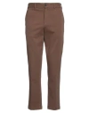 Grifoni Man Pants Light Brown Size 34 Cotton, Elastane In Beige