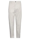 Grifoni Man Pants Light Grey Size 36 Cotton
