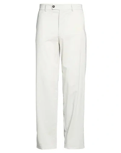 Grifoni Man Pants Light Grey Size 34 Virgin Wool, Elastane