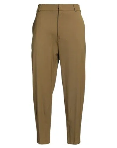 Grifoni Man Pants Military Green Size 32 Polyester, Virgin Wool, Elastane