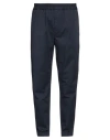 Grifoni Man Pants Navy Size 36 Cotton, Elastane In Navy Blue