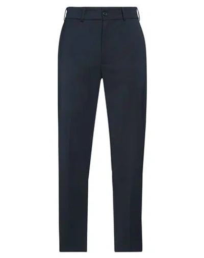 Grifoni Man Pants Navy Size 32 Virgin Wool, Elastane