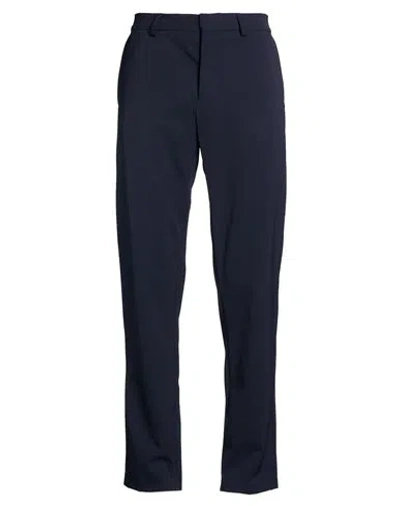 Grifoni Man Pants Navy Size 34 Polyester, Virgin Wool, Elastane