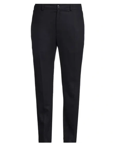 Grifoni Man Pants Navy Size 36 Virgin Wool, Elastane