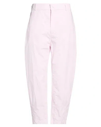 Grifoni Man Pants Pink Size 32 Cotton In White