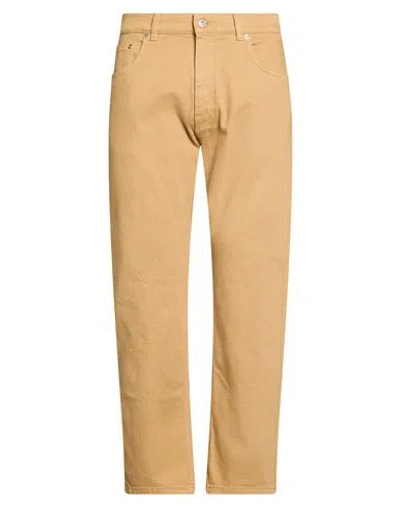 Grifoni Man Pants Sand Size 30 Cotton, Elastane In Neutral
