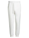 Grifoni Man Pants White Size M Cotton, Polyester