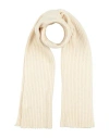Grifoni Man Scarf Ivory Size - Cotton, Polyamide, Elastane In Neutral