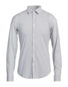 Grifoni Man Shirt Black Size 16 ½ Cotton, Polyamide, Elastane