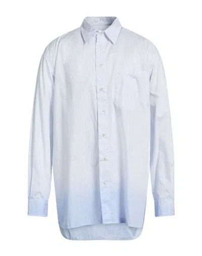 Grifoni Man Shirt Light Blue Size 38 Cotton