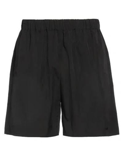 Grifoni Man Shorts & Bermuda Shorts Black Size 36 Cotton
