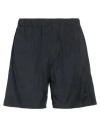 Grifoni Man Shorts & Bermuda Shorts Midnight Blue Size 38 Cotton