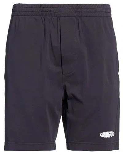 Grifoni Man Shorts & Bermuda Shorts Navy Size L Cotton