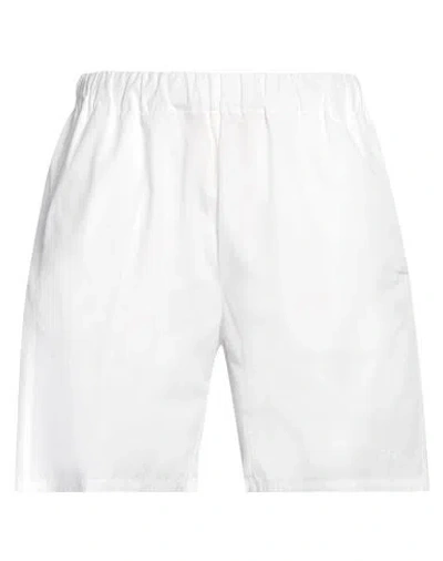 Grifoni Man Shorts & Bermuda Shorts White Size 36 Cotton