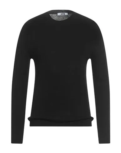 Grifoni Man Sweater Black Size 38 Virgin Wool