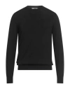 Grifoni Man Sweater Black Size 40 Virgin Wool