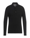 Grifoni Man Sweater Black Size 44 Polyamide, Alpaca Wool, Wool
