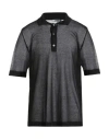 Grifoni Man Sweater Black Size 44 Viscose, Polyester In Black