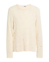 Grifoni Man Sweater Ivory Size 38 Cotton, Polyamide