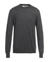 Grifoni Man Sweater Lead Size 42 Virgin Wool
