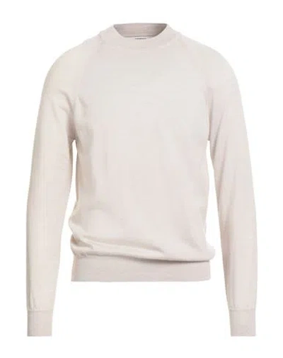 Grifoni Man Sweater Light Grey Size 38 Virgin Wool In Neutral